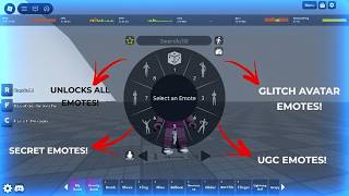 NEW UNIVERSAL EMOTE SCRIPT!! works on all executor❤ r6 and r15 script on description❤