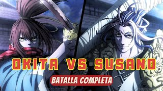 OKITA SOUJI vs SUSANO NO MIKOTO | BATALLA COMPLETA | Record of Ragnarok | Manga Narrado