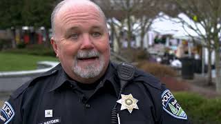 Meet Burien's foot-beat detective Mark Hayden