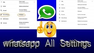 My whatsapp உங்கள் Whatsapp ல் இருக்கும் Settings அனைத்தும் உங்களுக்கு தெரியுமா !  | TAMIL