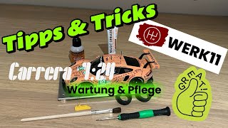 Tipps \u0026 Tricks Carrera 1:24 für Einsteiger \u0026 Anfänger Wie bekomme ich das Auto schneller und besser