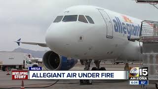 Allegiant Airlines under fire for safety record