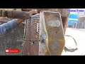 Repairing of Radiator | Separting Radiator Parts with Small Tools | Pakistani Truck Local Workshop