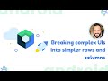 Breaking complex UI into Rows and Columns in Jetpack Compose