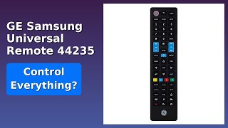 REVIEW (2026): GE Samsung Universal Remote 44235. ESSENTIAL details.