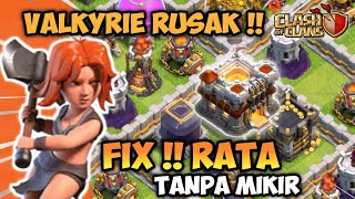 COMBO VALKYRIE DI TH 11 - COMBO SIMPEL TH 11 - COMBO TERBARU TH 11 MUDAH CLASHOFCLANS INDONESIA #coc