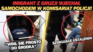 SZALONY IMIGRANT ZDEMOLOWAŁ KOMENDE POLICJI! *SZOKUJĄCE*