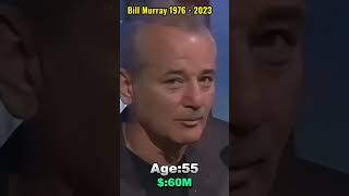 Bill Murray NET worth #evolution #hollywood #networth #shorts