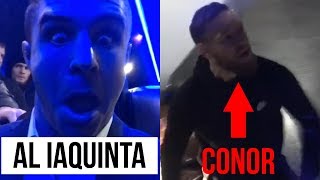 New Conor McGregor Bus Attack Footage Filmed By UFC Lightweight Al Iaquinta before UFC 223