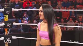 Roxanne Perez challenges Mandy Rose for a NXT Women's Title Match on The Main Event (Full Segment)
