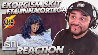 JENNA ORTEGA is POSSESSED! Exorcism - SNL Skit *REACTION*