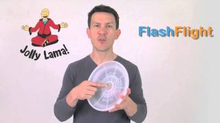 Flashflight LED Light up Flying Disc