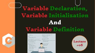 Variable Declaration| Variable Initialization| Variable Definition| Urdu/Hindi Tutorial