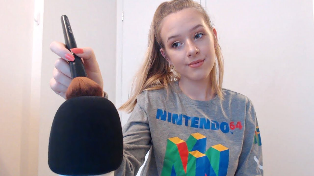 Asmr Mic Brushing Breathy Whispers Youtube
