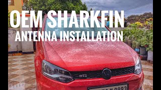 OEM Sharkfin Antenna installation |  GTI Conversion  Part  10