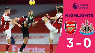 [HIGHLIGHTS] คลิปไฮไลท์การแข่งขันฟุตบอลพรีเมียร์ลีก สัปดาห์ที่ 19 อาร์เซน่อล 3-0 นิวคาสเซิล