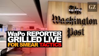 The Grayzone confronts Washington Post reporter LIVE