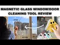 MAGNETIC WINDOW CLEANING TOOL | DOUBLE SIDED GLASS CLEANER