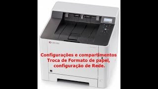 Kyocera ECOSYS P5021cdn primeiras configurações