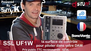 SSL UF1 : la surface de contrôle pour piloter dans votre DAW