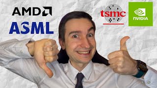 Як заробити на штучному інтелекті. Обираю між Nvidia, AMD, TSMC, ASML