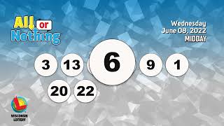 Wisconsin Lottery Midday Draw 06/08/2022