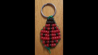 2D Beaded Ladybug Keychain Lesson!