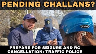 Vehicles With Pending Challans To Face Seizure, RC Cancellation From Next Week: Traffic Police