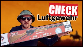 ✅Luftgewehr Winchester 4,5 mm Crosman Marlin Cowboy Test