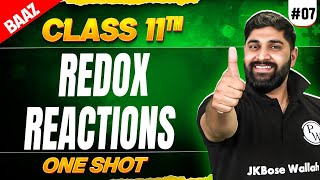 JKBOSE Class 11th Chemistry | REDOX REACTIONS | One Shot | Baaz Batch