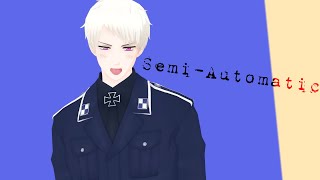 [MMD Hetalia]  Semi-Automatic  [Prussia]