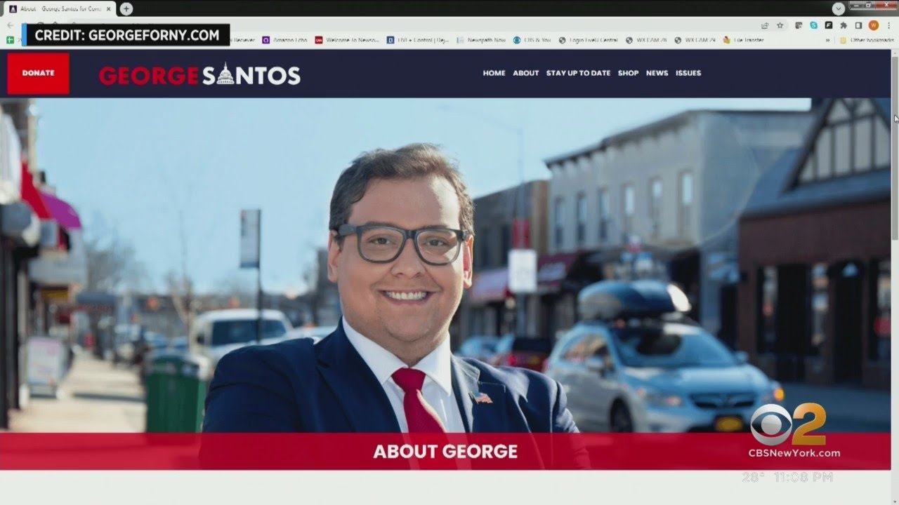 Congressman-elect George Santos Admits To Lying About Resume - YouTube