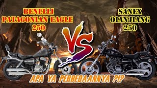 BENELLI PATAGONIAN EAGLE 250 VS SANEX QJ250 | Robby Kencana #VLOG23