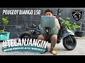 Telanjangin PEUGEOT DJANGO Katanya Motor Hobi Tapi Kok Bagus Jeroannya #reviewmotor #giias2023