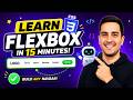 Flexbox in 15 Minutes: Build Any Navbar | HTML & CSS Zero to Hero #12 (2026)