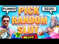 I PICKED RANDOM AND GOT THE WEIRDEST SLOTS... BUT THEY STILL PAID!??!??! (BONUS BUYS)