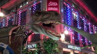 Dinosaurs Unleashed Oxford Street London Dec 2009 2.MP4