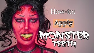 How to Apply SFX Teeth ($65 Dental Distortions)