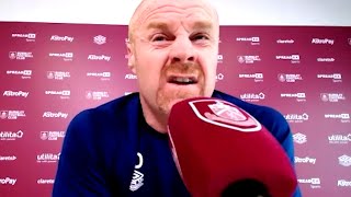 Sean Dyche - Burnley v Arsenal - Pre-Match Press Conference