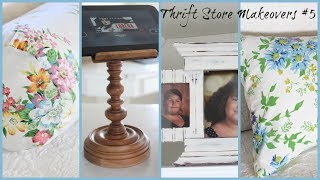 Thrift Store Makeovers #5 | Farmhouse Cottage Style
