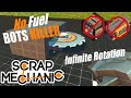 Saw Blade Farm Defense Glitch in Scrap Mechanic Infinite Rotation of the Saw Blade!