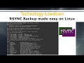 RSYNC Backup made easy on Linux