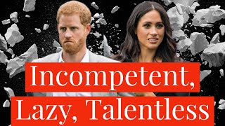 Failing in Hollywood - Prince Harry and Meghan Markle Revealed as Incompetent, Lazy & Talentless