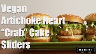 Vegan Crab Cake Sliders with Spicy Maple-Dijon Sauce (Hot For Food recipe)