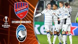 Raków Czestochowa vs. Atalanta: Extended Highlights | UEL Group Stage MD 6 | CBS Sports Golazo