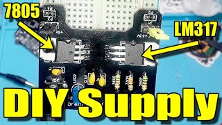 Build your own breadboard power supply