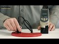 how to measure rough coating thickness with the positector 200