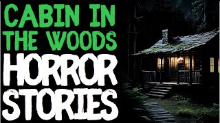 True Cabin in the Woods Scary Horror Stories for Sleep | Black Screen With Rain Sounds (Part 2)