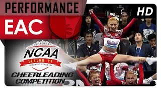 EAC General Pep Squad | Full Performance | NCAA 91 Cheerleading Competition