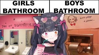 GUYS REALLY DO THIS?! | BOYS VS GIRLS MEMES | Mari Reacts to Dumbas